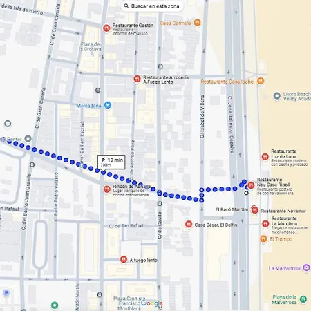 Daire Acogedor Loft En Cabanal Playa Malvarosa *